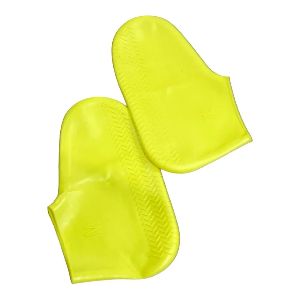 Aimiya Yellow Waterproof Shoe Cover Size M 24.5 cm.